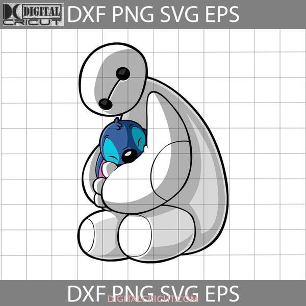 Baymax And Stitch Svg Cartoon Cricut File Clipart Png Eps Dxf