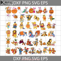 Winnie The Pooh Halloween Svg Bundle Cartoon Svg Cricut File Clipart Png Eps Dxf