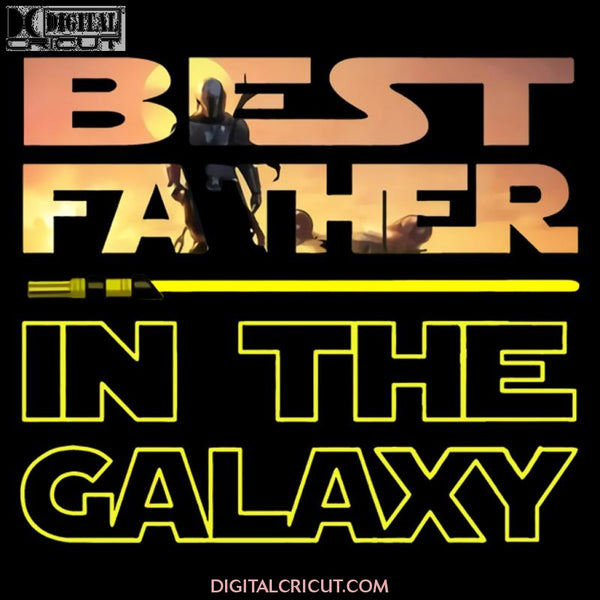 Best Father In The Galaxy Png Instant Download