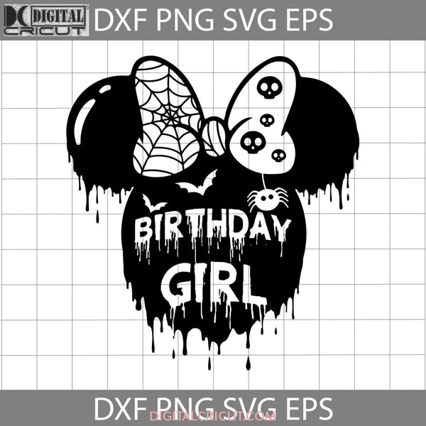 Birthday Girl Svg Halloween Cricut File Clipart Png Eps Dxf