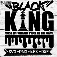 Black King Svg Chess Piece Svg African Man Girl Magic Africa Svg