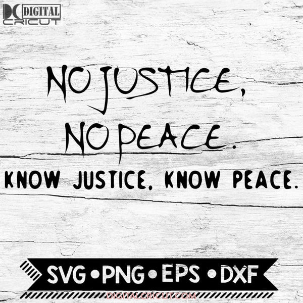 Blm Svg No Justice Peace Afro Black Lives Matter Social