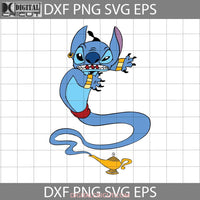 Stitch Inspired Genie Svg Aladdin Cricut File Clipart Png Eps Dxf