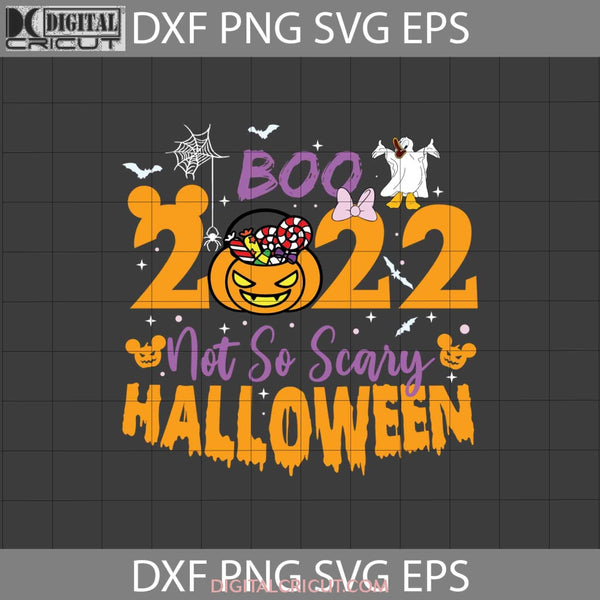 Boo 2022 Svg Not So Scary To Halloween Duck Cricut File Clipart Svg Png Eps Dxf