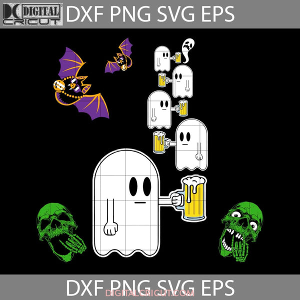 Boo Beer Halloween Svg Cricut File Clipart Png Eps Dxf