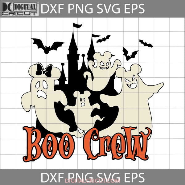 Boo Crew Svg Halloween Svg Cricut File Clipart Png Eps Dxf