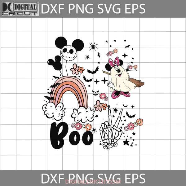 Boo Svg Cute Ghost Svg Halloween Cricut File Clipart Png Eps Dxf