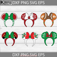 Bow Christmas Svg Bundle Cricut File Clipart Png Eps Dxf