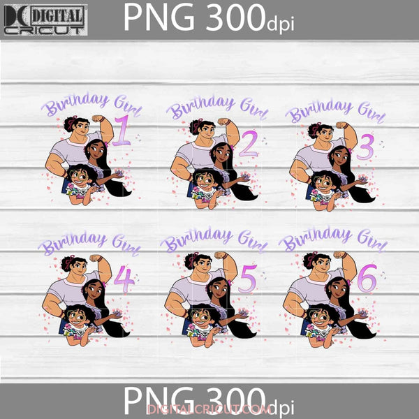 Bundle Birthday Girl Png Mirabel Isabela Luisa Encanto Images Digital 300Dpi