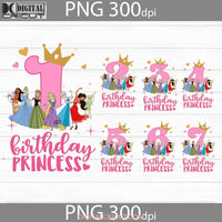 Bundle Birthday Princess Png Jasmine Moana Elena Cinderella Anna Elsa Tinkerbell Rapunzel Girl