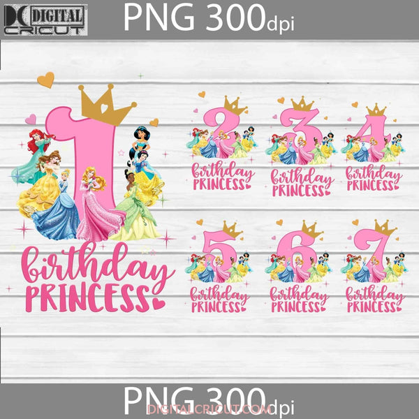 Bundle Birthday Princess Png Jasmine Snow White Tiana Aurora Ariel Cinderella Belle Girl Images