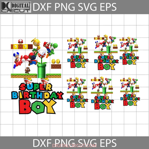 Bundle Family Birthday Boy Png Super Mario Game Images 300Dpi