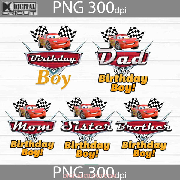 Bundle Family Birthday Boy Png Lightening Mc Queen Images 300Dpi