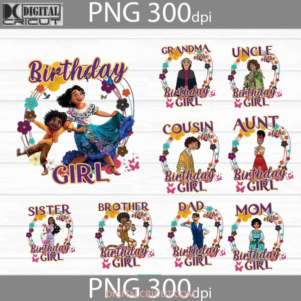 Bundle Family Birthday Girl Png Encanto Images 300Dpi