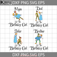 Bundle Family Birthday Girl Svg Peter Pan Wendy Darling Cartoon Cricut File Clipart Png Eps Dxf