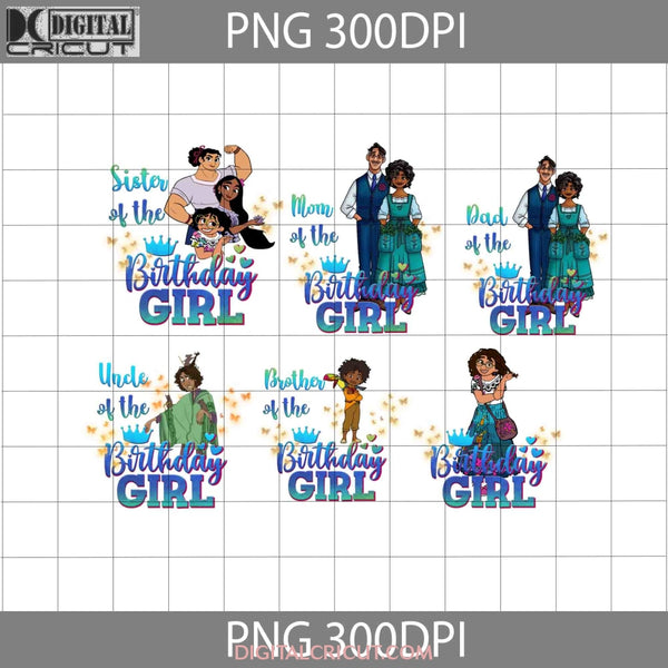 Bundle Family Encanto Birthday Png Girl Cartoon Images 300Dpi