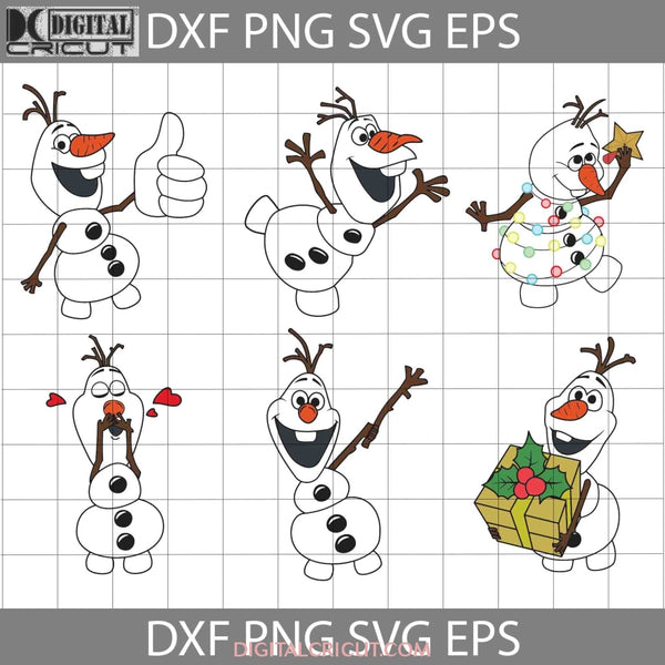 Bundle Svg Christmas Cricut File Clipart Png Eps Dxf