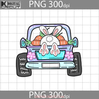 Bunny Png Rabbit Easter Truck Easters Day Digital Images 300Dpi