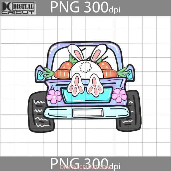 Bunny Png Rabbit Easter Truck Easters Day Digital Images 300Dpi