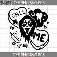 Call Me Svg Candy Hearts Valentines Day Svg Gift Cricut File Clipart Png Eps Dxf