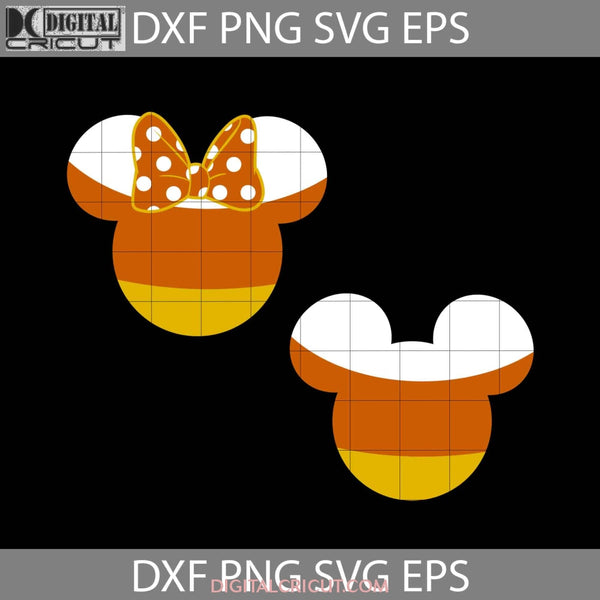 Mickey Minnie Mouse Candy Corn Halloween Svg Bundle Cartoon Svg Characters Friends Halloween Gift