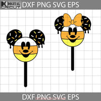 Mickey Minnie Head Candy Corns Svg Halloween Cricut File Clipart Png Eps Dxf