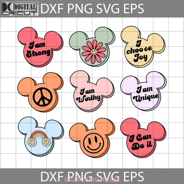 Candy Hearts Svg Conversation Valentines Day Cricut File Clipart Png Eps Dxf