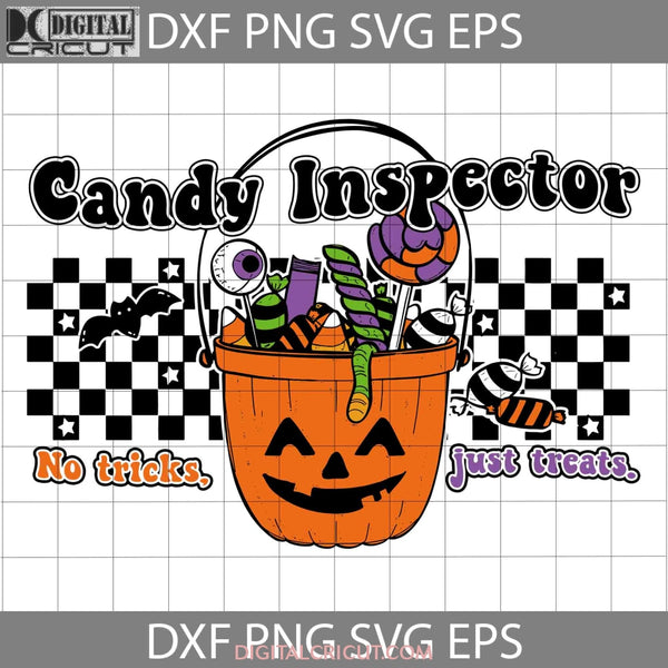 Candy Inspector Retro Halloween Svg Cricut File Clipart Png Eps Dxf