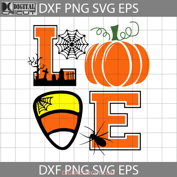 Candy Love Halloween Svg Cricut File Clipart Png Eps Dxf