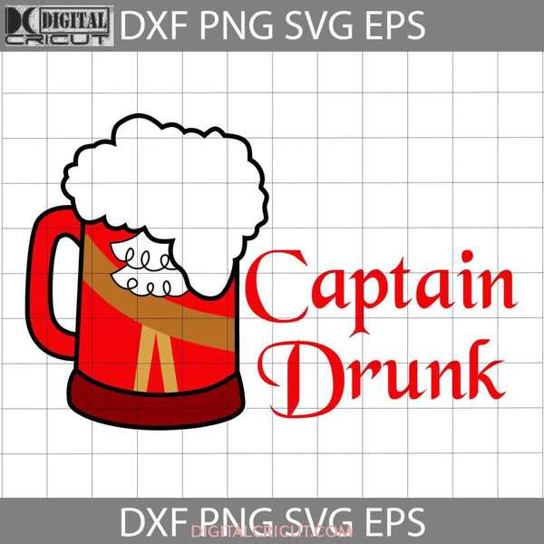 Captain Drunk Svg Cartoon Cricut File Clipart Png Eps Dxf