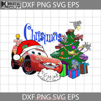 Car Christmas Png Lightening Mc Queen Cartoon Gift Images 300Dpi