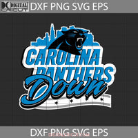 Carolina Panthers Down Svg Nfl Love Football Team Cricut File Clipart Png Eps Dxf