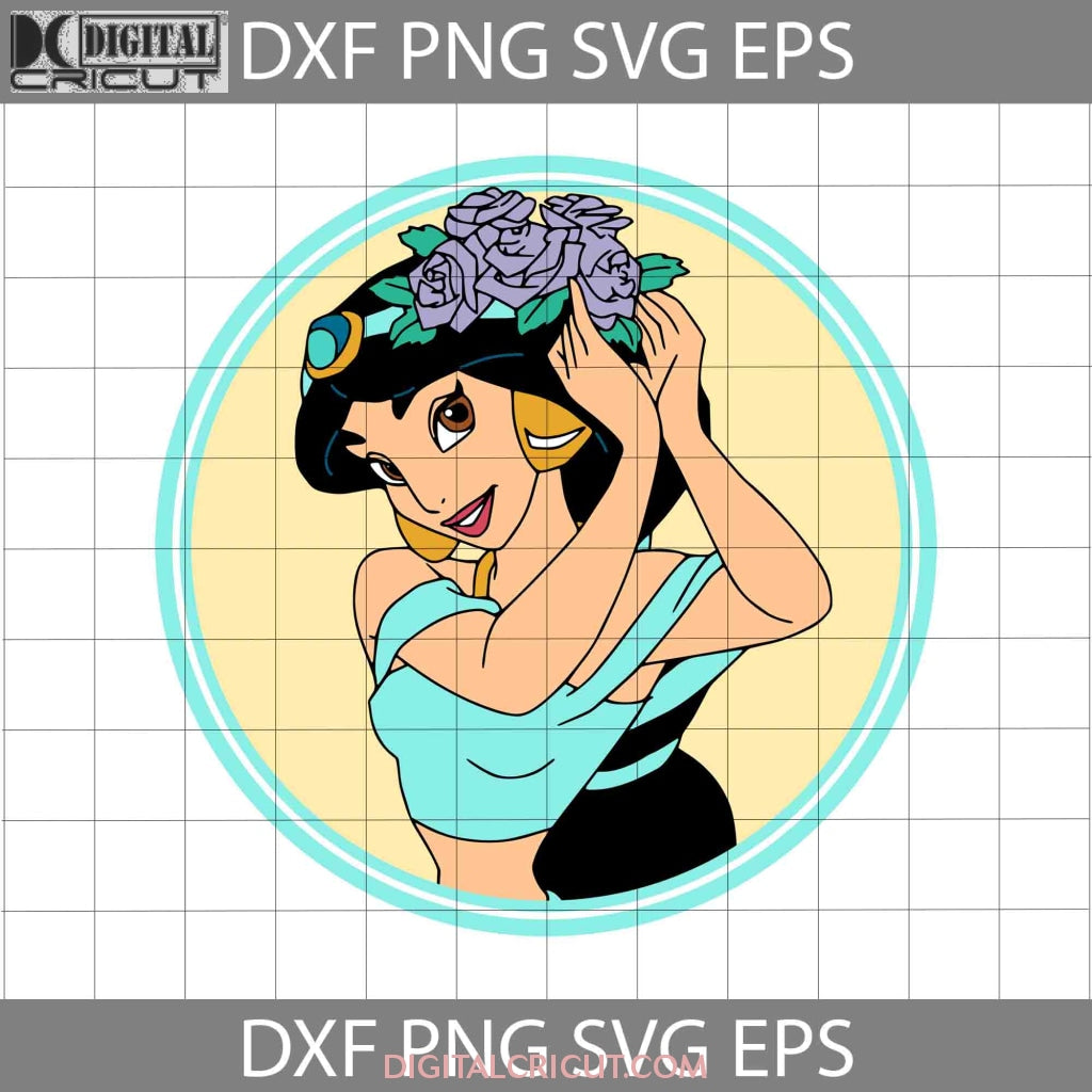 Cartoon Princess Jasmine SVG, Aladdin Svg, Cartoon Svg, Cricut File, C –  Digitalcricut