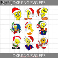 Tweety Svg Looney Tunes Svg Cartoon Bundle Christmas Gift Cricut File Clipart Png Eps Dxf