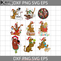 Scooby-Doo Svg Cartoon Christmas Gift Cricut File Clipart Png Eps Dxf