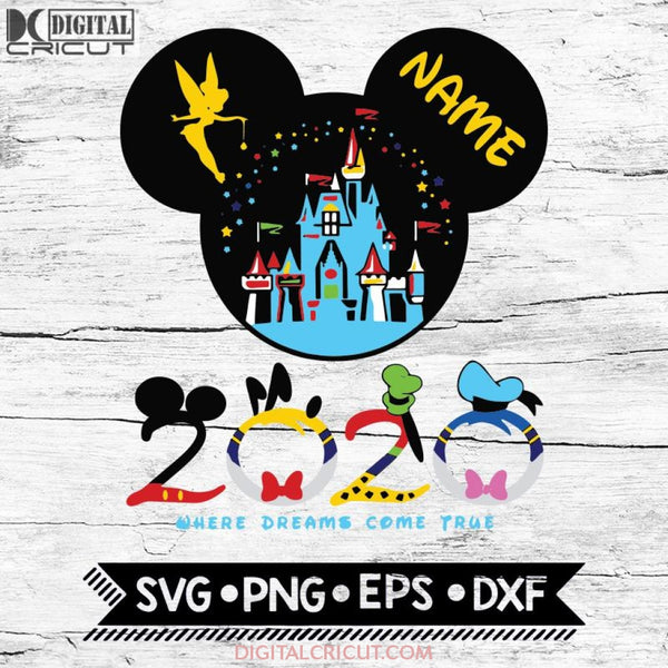 Disney Castle Svg Mickey And Minnie Head 2020 Cute Personalized Svg