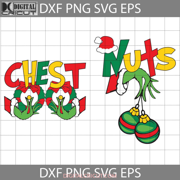 Chest Nuts Svg Christmas Cricut File Clipart Png Eps Dxf