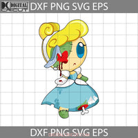 Chibi Zombie Cinderella Svg Princess Svg Halloween Svg Gift Cricut File Clipart Png Eps Dxf