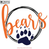 Chicago Bears Svg, Love Bears Svg, Football Logo Bears Svg, NFL Svg, Cricut File, Clipart, Sport Svg, Football Svg, Love Sport Svg10