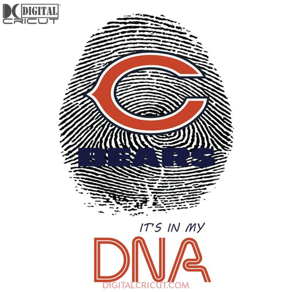 Chicago Bears Svg, Love Bears Svg, Football Bears Svg, NFL Svg, Cricut File, Clipart, Sport Svg, Football Svg, Love Sport Svg, DNA Svg