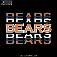 Chicago Bears Svg, Love Bears Svg, Football Bears Svg, NFL Svg, Cricut File, Clipart, Sport Svg, Football Svg, Love Sport Svg3