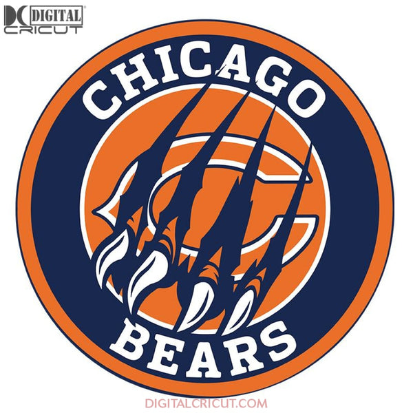 Chicago Bears Svg, Love Bears Svg, Football Bears Svg, NFL Svg, Cricut File, Clipart, Sport Svg, Football Svg, Love Sport Svg5