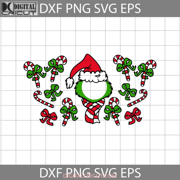 Christmas Bow Svg Grinch New Cartoon Svg Gift Cricut File Clipart Png Eps Dxf
