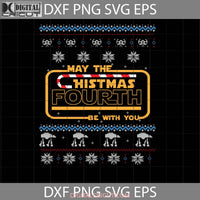 Christmas Force Geeky Svg Star Wars Cartoon Ugly Gift Cricut File Clipart Png Eps Dxf