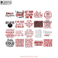 Christmas Svg, Bundle, Christmas Svg, Cricut File, Silhouette, Elf Svg, Santa Svg, Quotes Svg, Buffalo Paid Svg