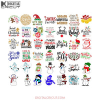 Christmas Svg, Bundle, Christmas Gift Svg, Quarantine Christmas 2020 Svg, Merry Christmas Svg, Cricut File, Clipart, Snowman Svg, Png, Eps, Dxf