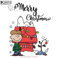 Charlie Brown Svg , Peanuts Svg, Snoopy Christmas Svg, Christmas Svg, Cricut File, Clipart, Merry Christmas Svg, Png, Eps, Dxf2