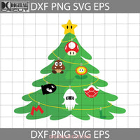 Christmas Tree Ornaments Svg Cricut File Clipart Png Eps Dxf