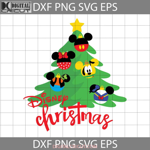 Christmas Tree Svg Cricut File Clipart Png Eps Dxf