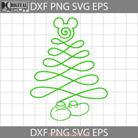 Christmas Tree Svg Cricut File Clipart Png Eps Dxf
